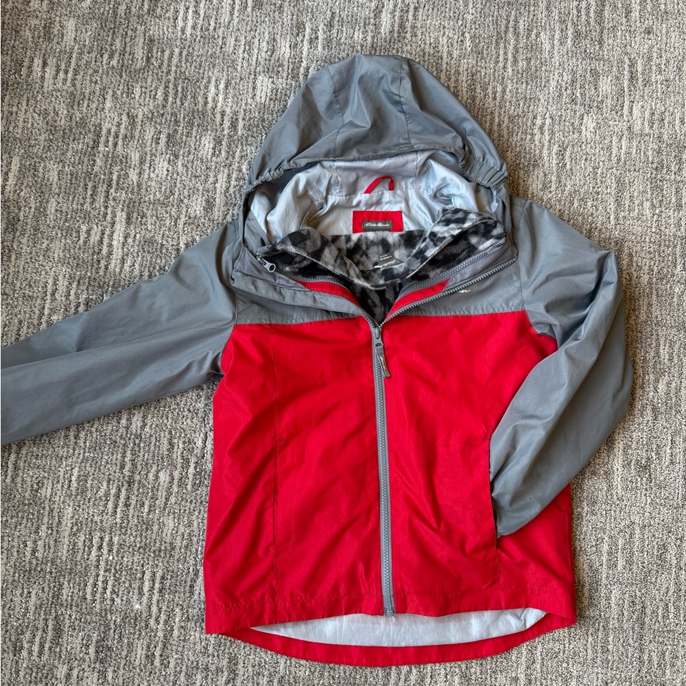 Youth Lone Peak 3-in-1 Fleece Lined Jacket